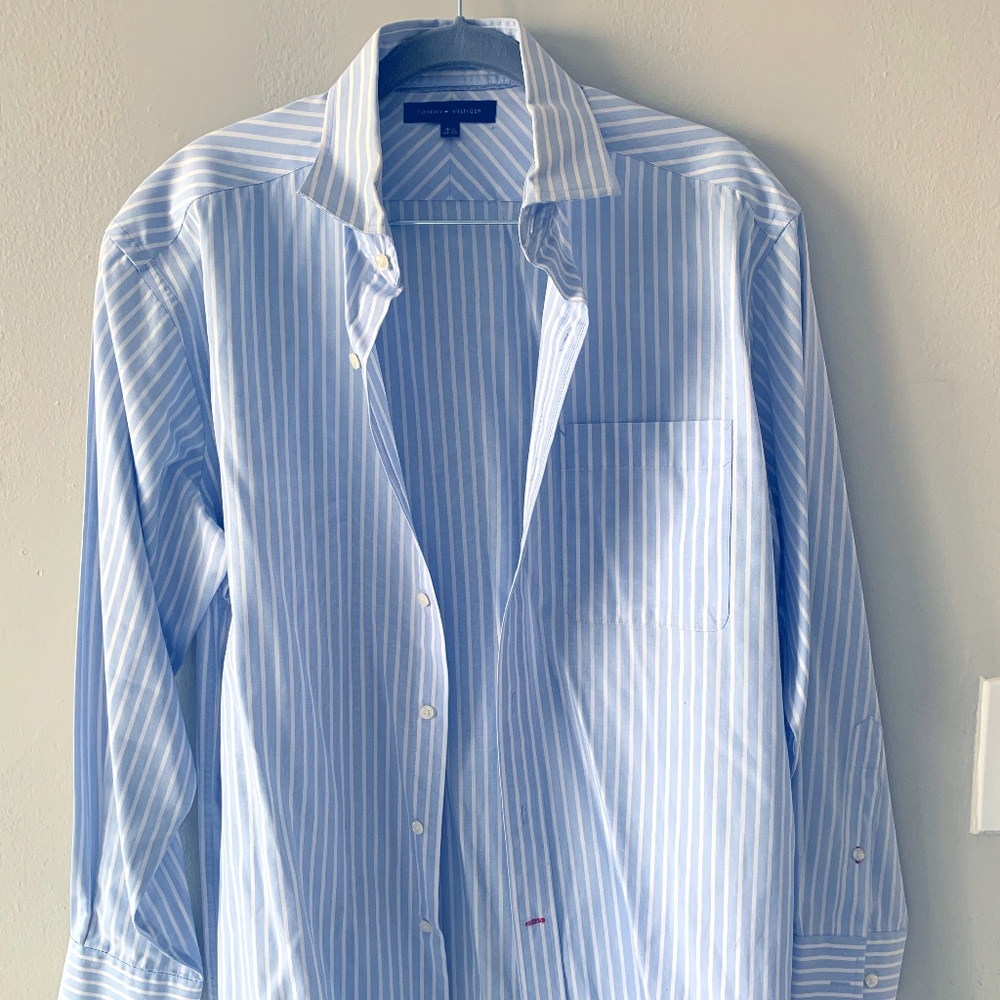 *LIKE NEW* Tommy Hilfiger Men's Dress Shirt